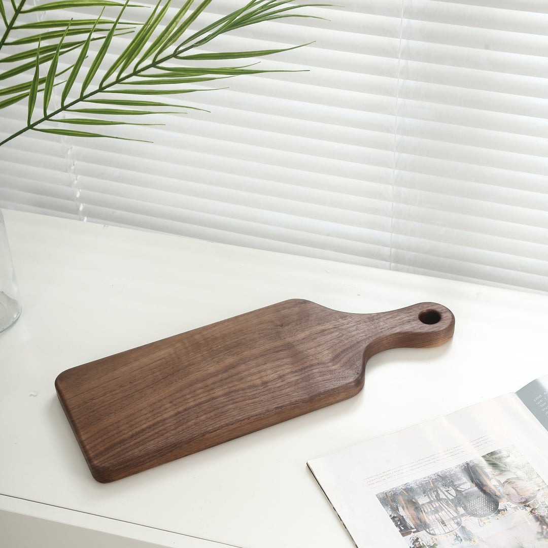 Wood Cutting Board with Handle