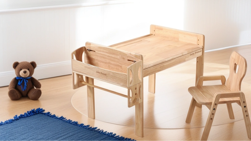 A Desk That Grows with Your Child: Adjustable, Eco-Friendly Furniture That Sparks Creativity
