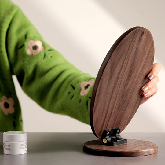 Tabletop Makeup Mirror with Stand