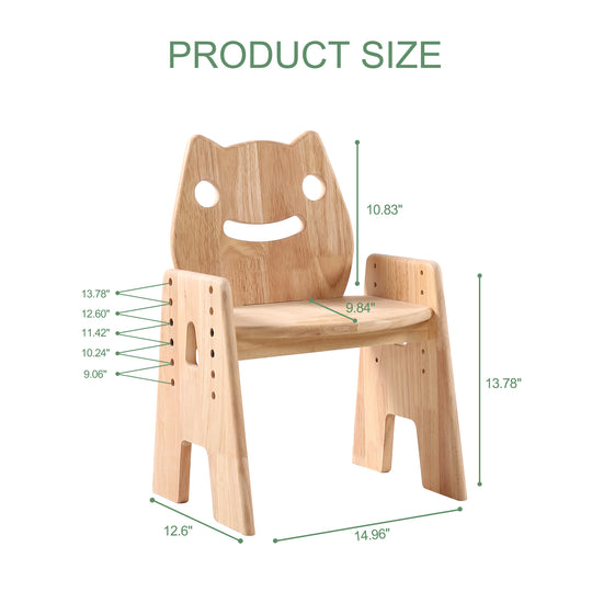 Solid Wood Cat Chair