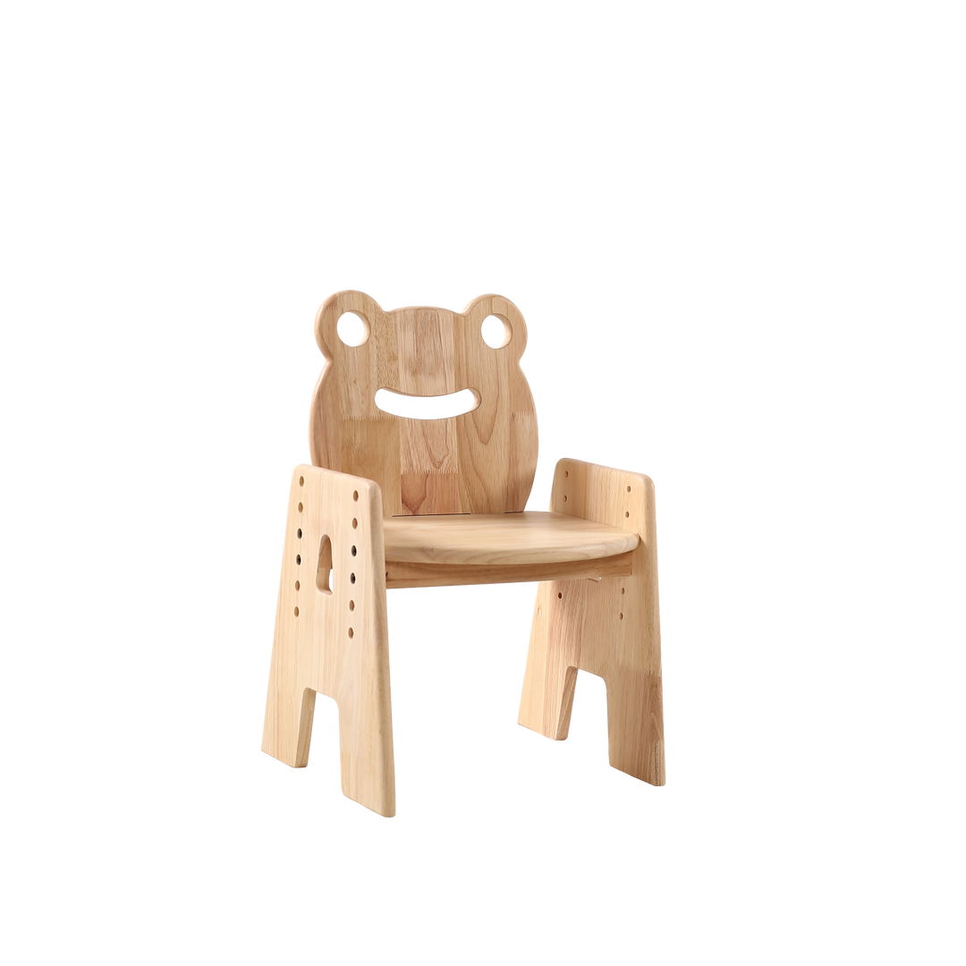 Solid Wood Frog Chair