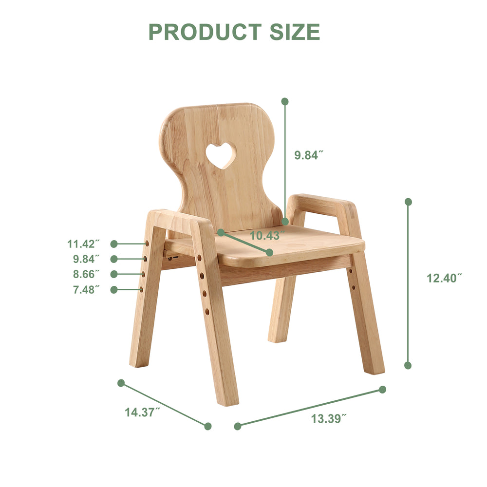 Kids chair size