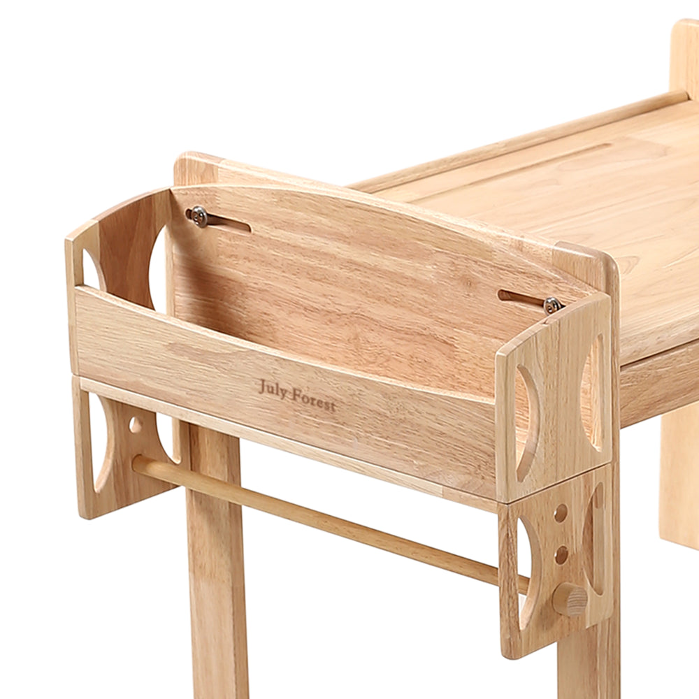 Solid Wood Side Shelf