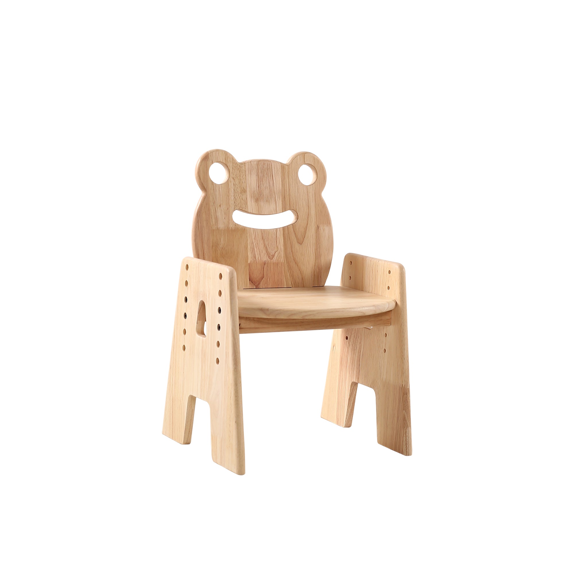 wooden kids chair adjustable_frog